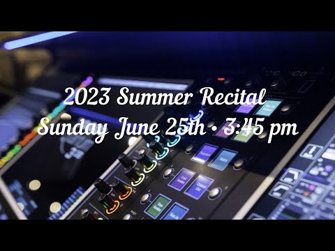 MFAA Summer Recital Sunday June 25 at  3:45 pm