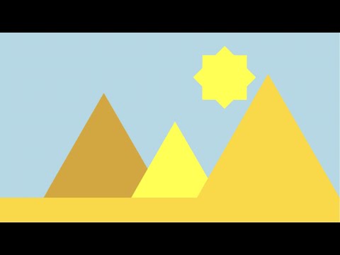 Pyramids (Beginning Python #1 Graphic Examples)
