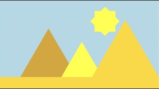 Pyramids (Beginning Python #1 Graphic Examples)