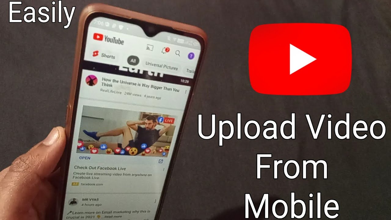 How To Upload Video On YouTube From Mobile 2021 YouTube