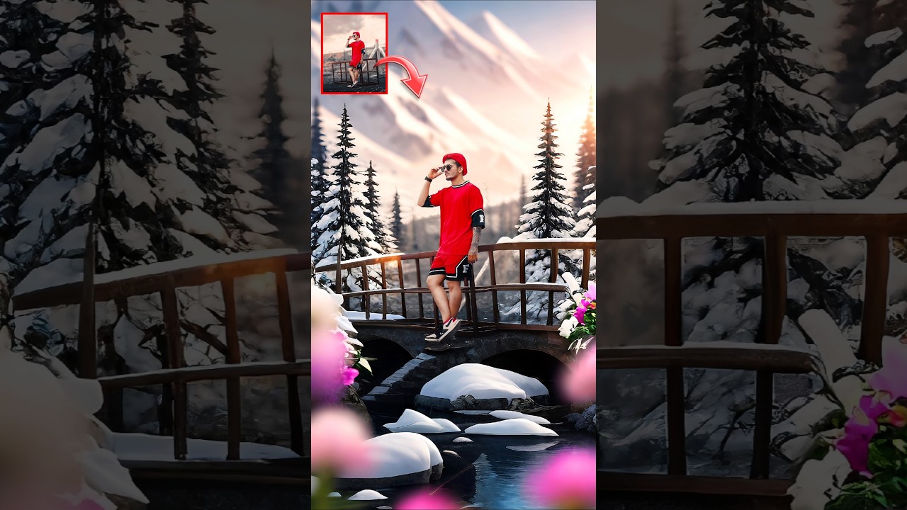 Winter Season Ai Photo Editing | New HD Photo Editing | SK Kanno Creation 