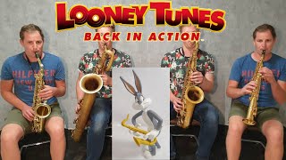 Looney Tunes Theme - Sax Quartet With Multiphonics