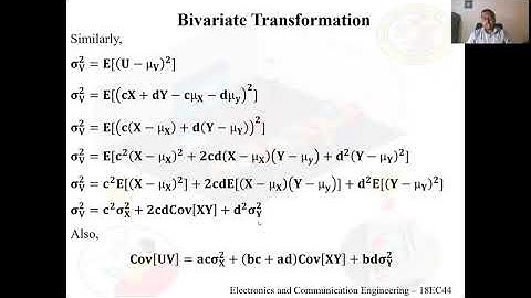 ENGINEERING STATISTICS AND LINEAR ALGEBRA (18EC44) - MODULE 2 SESSION 3