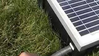 Amazing Solar Powered Water Pump System