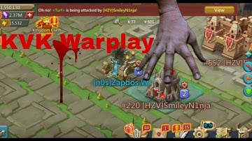 Lords Mobile KvK warplay | taking a rally by SmileyNinja | lords mobile rally trap
