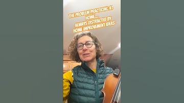 Distracted Fiddler (aka Why i prefer practicing outdoors)