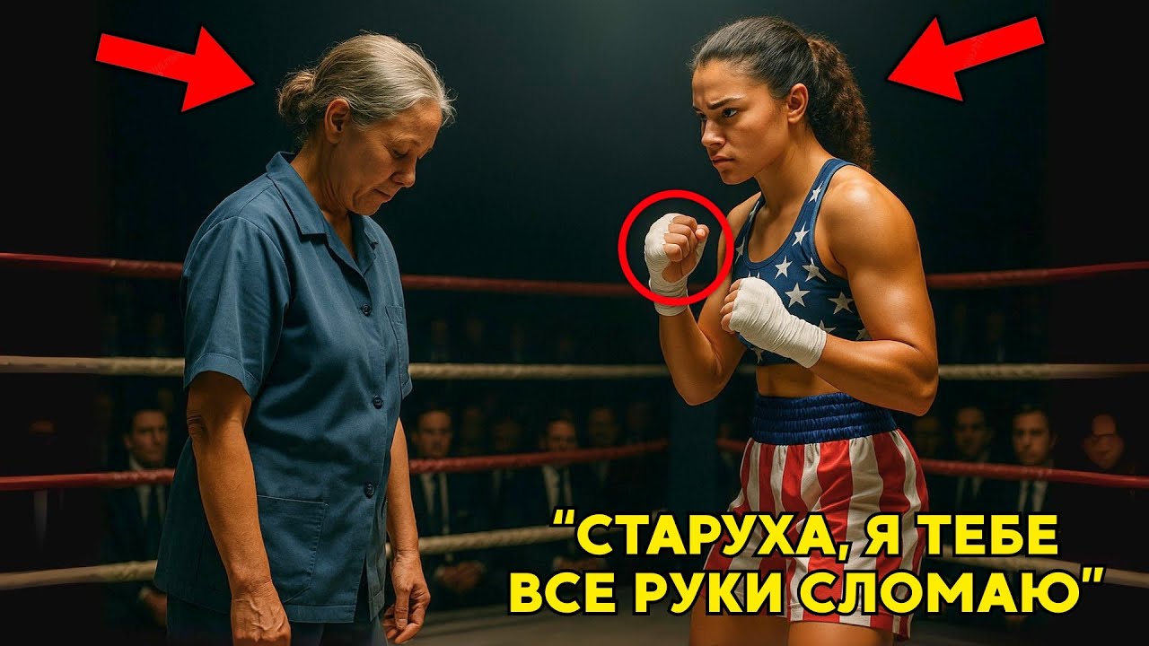 Молодая Чемпионка Унизила Уборщицу Перед Боем — Но Старушка Шокировала Всех!