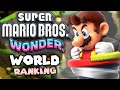 Ranking worlds of super mario bros wonder