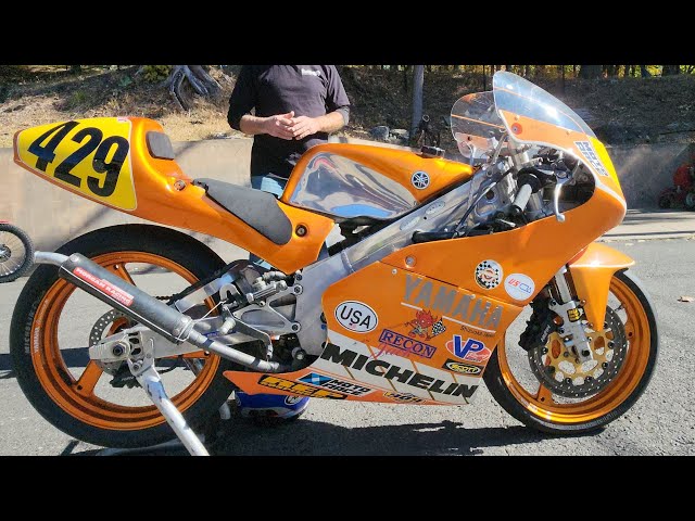 1998 YAMAHA TZ125 FACTORY ROAD RACER - YouTube