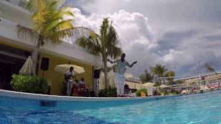 Pool Side Band At Riu Reggae