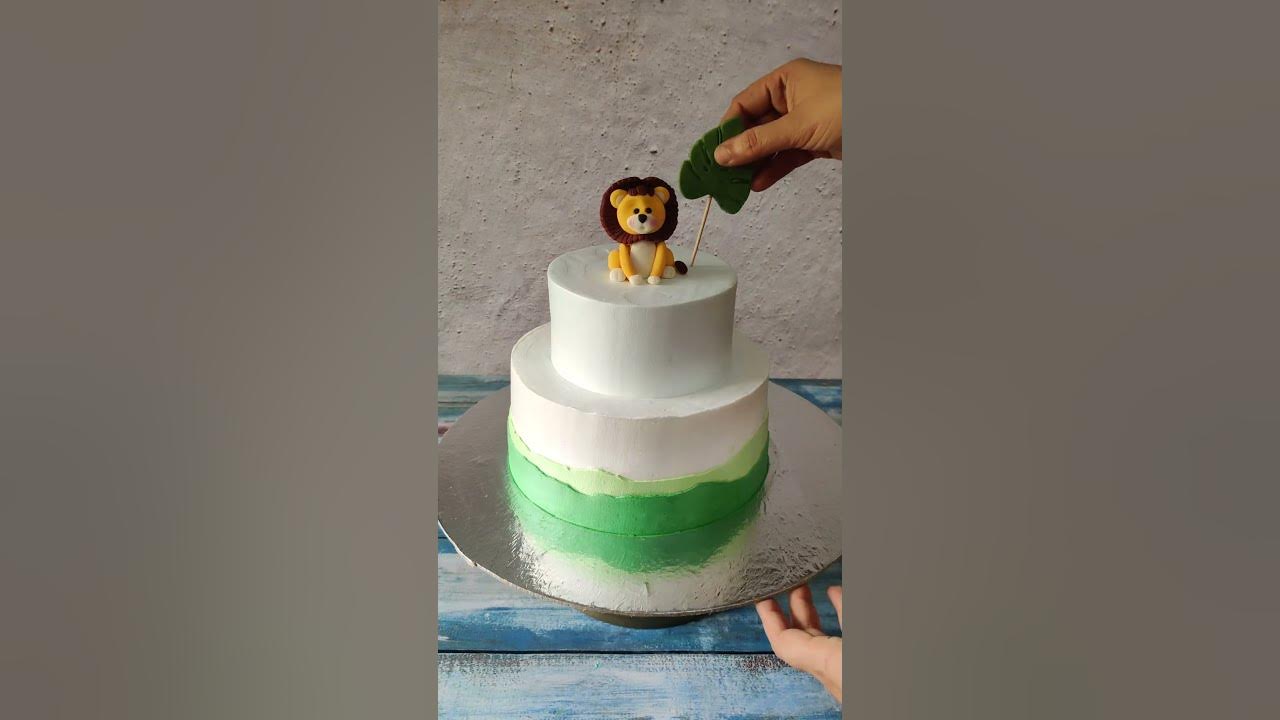 how-to-apply-fondant-leaves-shorts-youtube