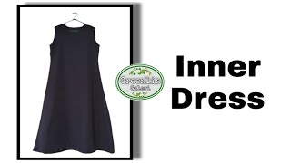 Menjahit INNER DRESS Tanpa OBRAS full Tutorial.