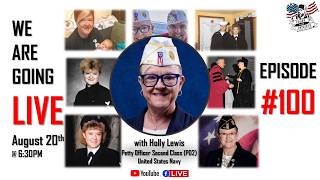 Episode 100- Petty Officer Second Class  (PO2) Holly Lewis