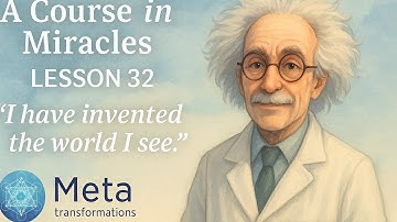 ACIM Lesson 32- “I have invented the world I see.” @Metatransformations  