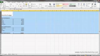 Adjust Column Width  in Excel | My Excel University Lesson 1:7 Wealth