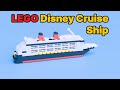 LEGO Disney Cruise Ship 🚢 | Relaxing 5-Minute Build Timelapse