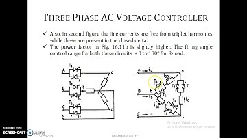 Three Phase AC voltage Controller