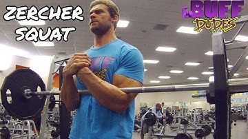 How to Perform Zercher Squats - Leg Squat Exercise