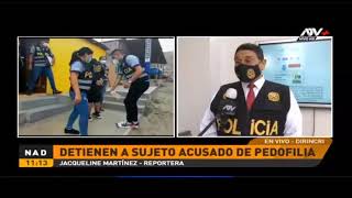 Detienen A Sujero Acusado De Pedofilia