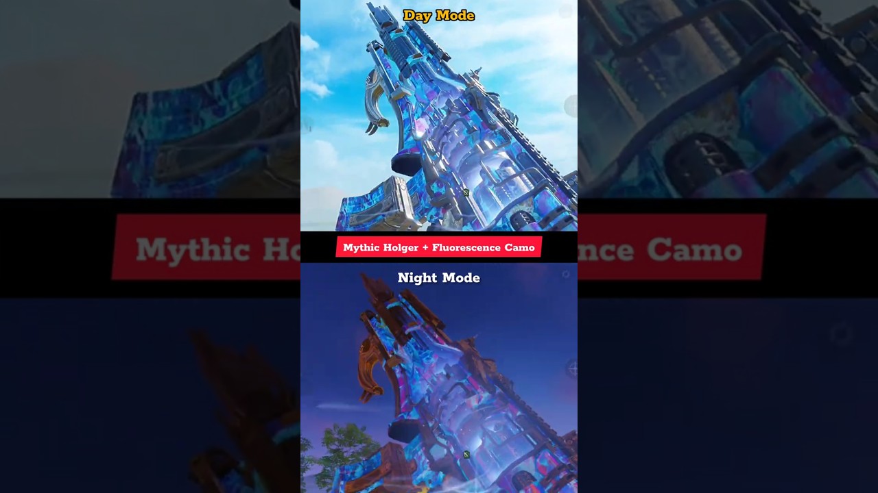 Mythic Holger 26 [Dark Frontier] + Fluorescence Camo | Weapon Inspection | Call of Duty Mobile