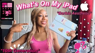 What’s on My iPad (10th generation)2023 *Barbie Aesthetic*💕