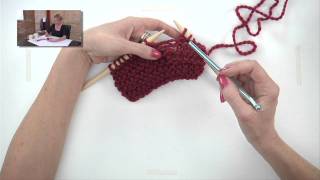 Knitting Help  Fixing a Dropped Garter Stitch