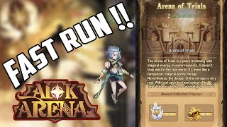 RESPEN - ARENA OF TRIALS [AFK ARENA] FAST RUN