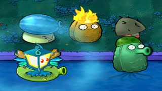 Plants vs Zombies Hybrid really fun gameplay Night 4 - PVZ HARDEST MOD