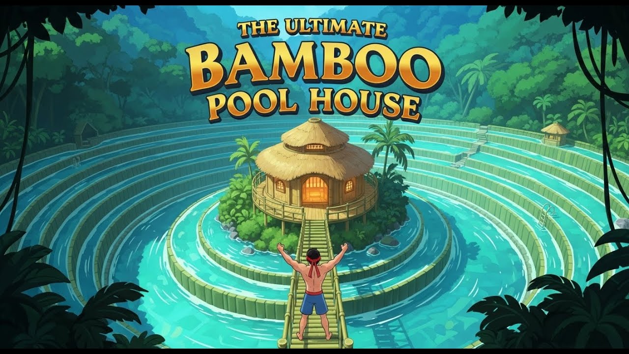 I Built a Primitive Paradise in the Jungle! 🌴