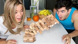 EL DESAFIO JENGA /con Lenay