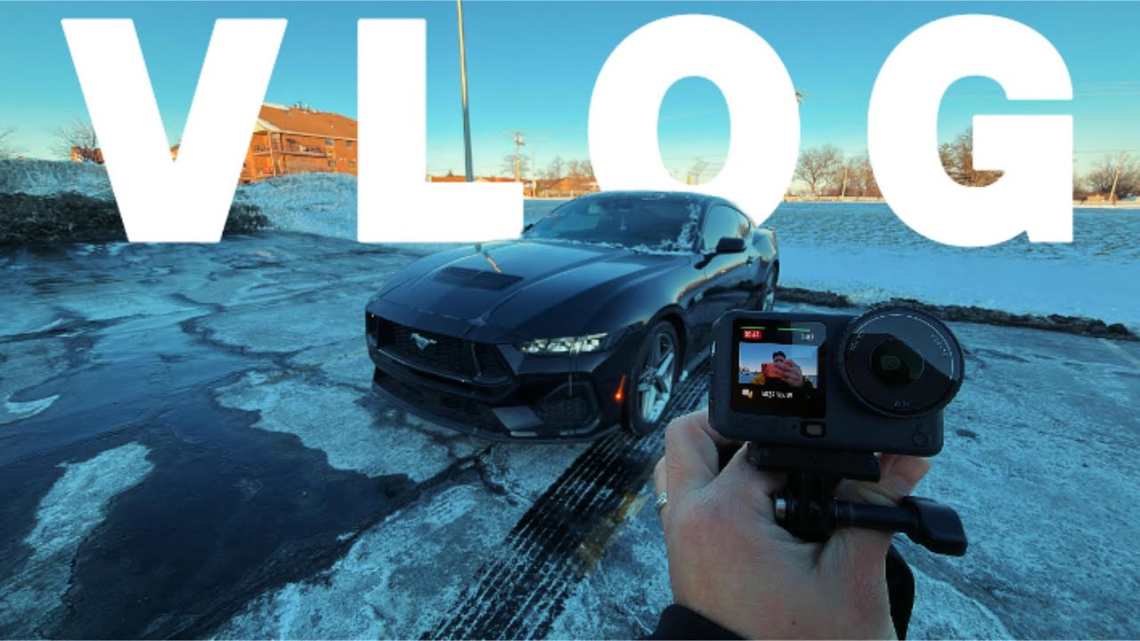 DJI Action 6 Accessories Unboxing and POV drive Mustang GT S650 Test | Dji Action 6 Vlog