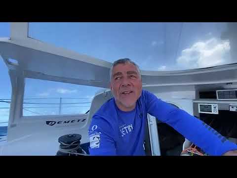 Vendée Globe Groupe Sétin sorti des Quarantièmes Rugissants