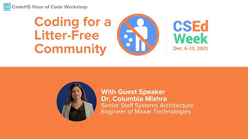 CodeHS Hour of Code Workshop: Coding for a Litter-Free Community