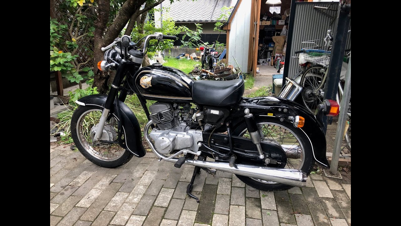 40年前の6Vポイント点火のCD125　火が飛ばんから直してくれって？