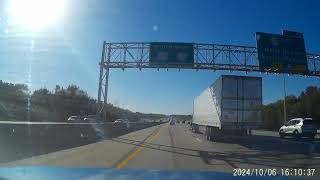 I-80 W Iowa City, IA To Des Moines, IA + I-35 S - Dashcam Video