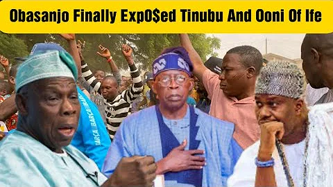 Obasanjo Le@ke $ecrets Audi0 Of Tinubu And Ooni Of Ife To The Public