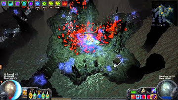 Path of Exile Low Life Voltaxic Spark/Vaal Spark 2.2 - T9 Map