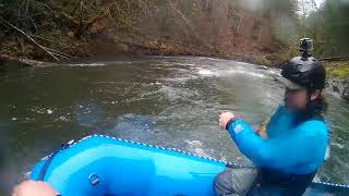 Cispus upper.  1250cfs