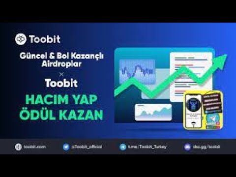 TOOBİT BORSASI  İLE 165$ BONUS KAZAN