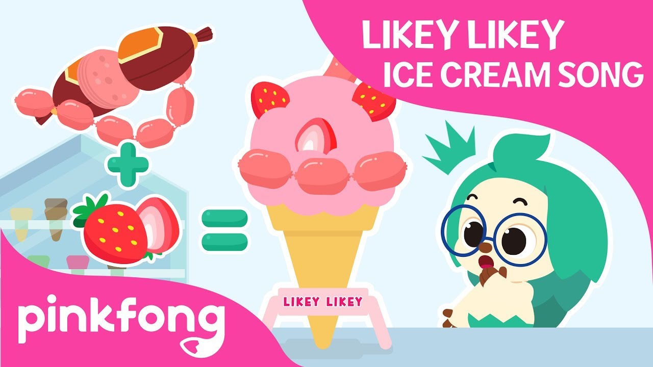 Likey Likey Ice Cream Song | Baby Shark Ice Cream | Pinkfong Songs for Children