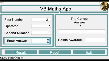 How to Create a Maths App with Audio and Text To Speech Function in Visual Basic.Net - Full Tutorial