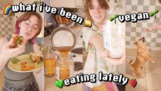 What I've been eating lately 🍌 vegan 🥒 dealing w/ my suspicious produce 🌱 by emily ewing 24,226 views 9 months ago 28 minutes