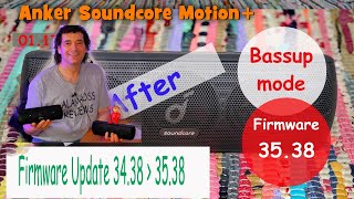 Soundcore Motion Plus Firmware update 35.38