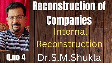 Internal Reconstruction Q.no 4 Dr.S.M.Shukla ||Rajusengupta Classes||