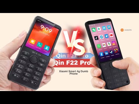 Xiaomi Qin f22 Pro vs Xiaomi Qin f21 Pro🌟Smart 4g Dumb Phone