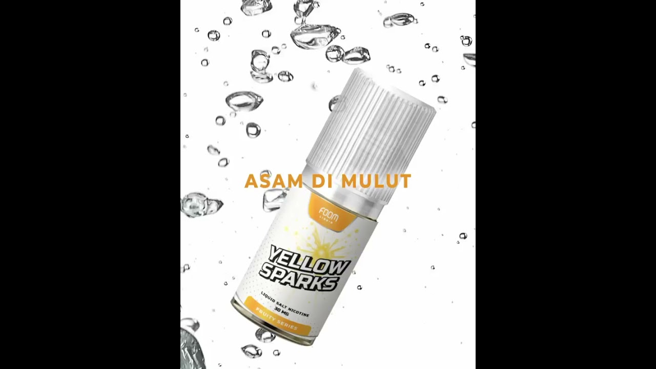 Foom Liquid Fruity Series Yellow Sparks Mango 30ML