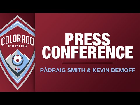Press Conference: Pádraig Smith, Kevin Demoff discuss the 2025 Colorado Rapids season