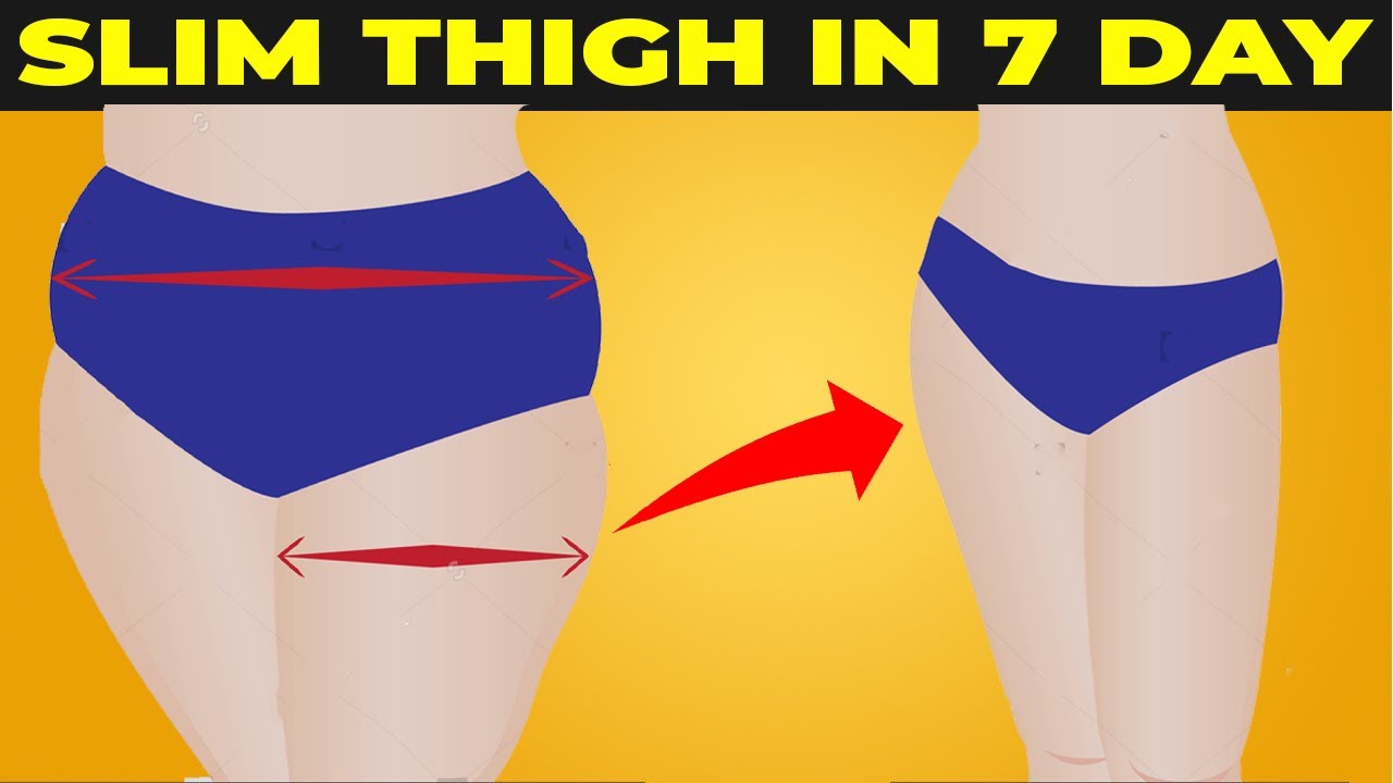 Lose Thigh Fat At Home, Thigh Slimming Workout Burn Inner & Outer