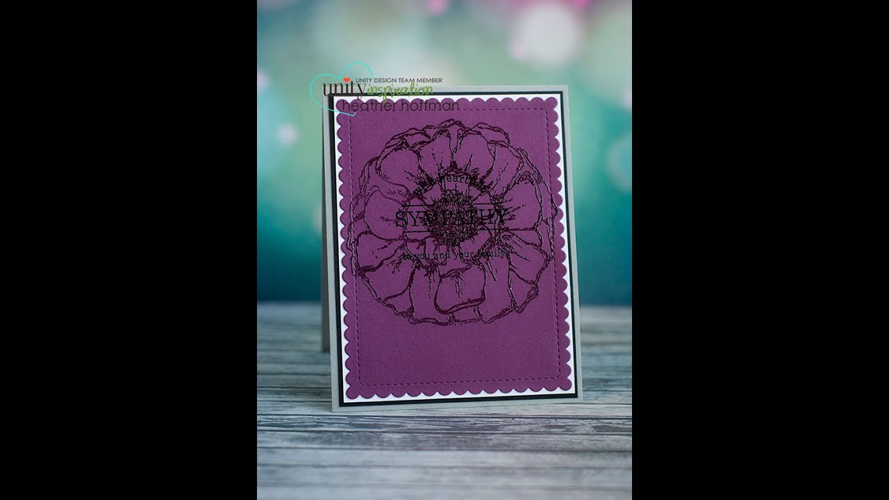 Houses Built of Cards Overlaid Embossing Technique - YouTube