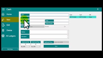 AccroBIZ ERP (Cash Head/Ledger Creation)
